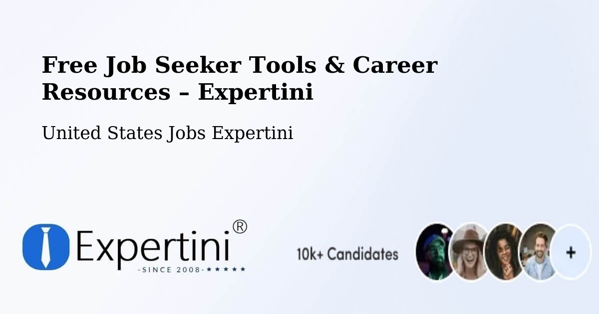 Free Job Seeker Tools & Career Resources – Lehi - Lehi, United States Jobs Expertini